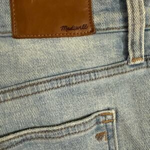 Madewell Womens 29 The Perfect Vintage Jean Distressed Raw Hem High Rise